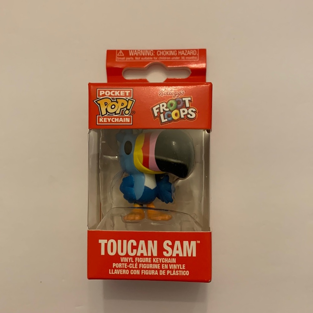 Funko Pocket Pop Toucan Sam Bag Charm Keychain. - Picture 4 of 9